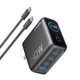  Củ Sạc Nhanh 3C+1A ANKER Zolo B2697 140W (ActiveShield™ 2.0, Smart LED Display, GaN Charger, Kèm Cáp Zolo C to C 240W) 