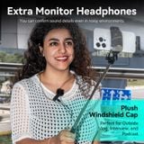  Micro Không Dây USB-C with Charging Case VENTION NCA (48kHz, 7Hrs, One paring Two, 300m, Bộ 2 cái) 