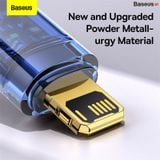 Cáp Sạc Lightning Tự Ngắt Gen2 Baseus Explorer Series dùng cho iPhone (USB to Lightning, Auto Power-Off, 2.4A Fast Charging  Data Cable) 