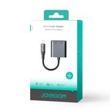  Bộ Chuyển Đổi Âm Thanh Joyroom SY-L01 Audio-Transfer Series 2-in-1 (Lightning to 3.5mm + Lightning, Call Version) 