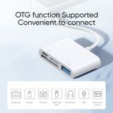  Bộ Chuyển Đổi OTG 4-in-1 Joyroom S-H142 (Lightning to Lightning + SD/TF + USB3.0) 