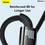  Cáp Sạc Tự Ngắt Siêu Nhanh Baseus Explorer Series Gen2 Auto Power-Off 100W (USB to Type-C, Fast Charging  Data Cable) 