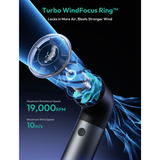  Quạt Cầm Tay AECOOLY Aero Pro (3500mAh, 14H, 6 Speed Settings, LED Digital Display, 19000RPM) 