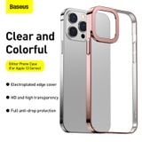  Ốp lưng nhựa cứng trong suốt Baseus Glitter Case dùng cho iPhone 13/13Pro/13Promax 2021 