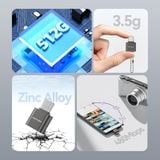  USB OTG Type-C 2.0 to MicroSD Card Reader VENTION CLM 