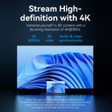  Cáp Chuyển DisplayPort to HDMI 4K VENTION HFO (4K@30Hz / 2K@60Hz, 3D video, Latch-free Design, 1m) 