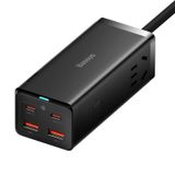  Bộ sạc nhanh tích hợp dây nguồn nối dài Baseus GaN3 Pro Desktop Powerstrip 6 in 1 100w (2AC+2U+2C, PD/QC/SCP/FCP/AFC/PPS Quick Charger) 