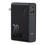  Cốc sạc nhanh kiêm pin sạc dự phòng Baseus Power Station 2 Power Bank Adaptor 10000mAh 20W PD/QC3.0 (10000mAh , Type C/USB Quick Charge,Travel Charger  Powerbank ) 