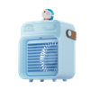  Quạt Làm Mát Để Bàn ROCK Doraemon F20 Water Cooling (5H, 2400mAh) 