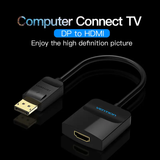  Đầu Chuyển DP to HDMI VENTION HBG (4K@30Hz) 