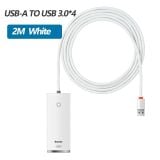  Hub Mở Rộng Kết Nối Baseus Lite Series USB/Type C to USB 3.0 (3 port USB3.0/5Gbps High speed/Docking Station) 