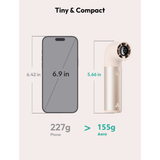  Quạt Cầm Tay AECOOLY Aero 3500mAh (15H, 5 Speed Settings, LED Digital Display, 16500RPM) 