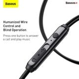  Tai nghe AUX 3.5mm Baseus Encok H19 Wired Earphone (6D surround, Deep Bass, with ECM Microphone for HD Calling) 