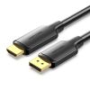  Cáp Chuyển DisplayPort to HDMI 4K VENTION HFO (4K@30Hz / 2K@60Hz, 3D video, Latch-free Design, 1m) 