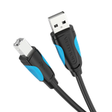  Cáp Máy In USB2.0 to USB-B VENTION VAS-A16 (480Mbps, with 2*Ferrite Core) 