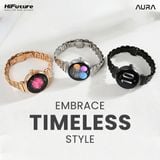  Đồng hồ thông minh cho nữ HiFuture Aura SmartWatch (Nhỏ Gọn, Trợ lý theo dõi Sức khỏe và Vận động) 