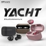  Tai Nghe Bluetooth True Wireless HiFuture YACHT (Bluetooth v5.2, 20H, IPX7, aptX, CVC 8.0 Winds Noise Cancelling) 