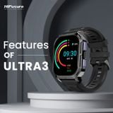  Đồng Hồ Thông Minh HiFuture Ultra3 Sport (2.0inch IPS, IP68, 7 Days) 