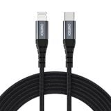  Cáp sạc nhanh, vải dù siêu bền chuẩn MFI Choetech IP0039/IP0041/iP0042 Type C to Lightning PD cho iPhone/iPad (1.2m, MFi Certified Fast Charge Cable) 