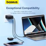  Củ Sạc Nhanh Baseus Cube Pro Fast Charger 2C+U 65W (Kèm Cáp Baseus Pudding Series C to C 100W) 