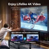  Cáp Chuyển Type-C to HDMI2.0 Female VENTION CREBC 4K@60Hz (4K@60Hz / 2K@120Hz, Cotton Braided, 0.25M) 