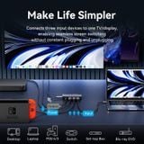  Bộ Chuyển Đổi HDMI Switcher 3 In 1 Out 8K VENTION AKR (HDMI2.1, 8K@60Hz, Dynamic HDR, eARC) 