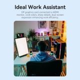  Cáp Chuyển DisplayPort to HDMI 4K VENTION HFO (4K@30Hz / 2K@60Hz, 3D video, Latch-free Design, 1m) 