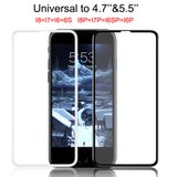  Kính cường lực 3D Baseus Silk Screen LV217 cho iPhone 6 7 8 / 6 7 8 Plus ( 0.23mm,Full màn hình, Viền dẽo 3D Soft Edge PET, Chống nứt bể mép) 