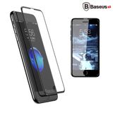  Kính cường lực 3D Baseus Silk Screen LV217 cho iPhone 6 7 8 / 6 7 8 Plus ( 0.23mm,Full màn hình, Viền dẽo 3D Soft Edge PET, Chống nứt bể mép) 