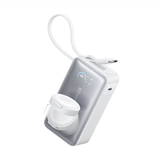  Pin Dự Phòng Từ Tính Kiêm Sạc Không Dây Cho Apple Watch 1C ANKER Nano A1657 10000mAh 35W (With Type-C Built-in Cable, Smart Digital Display, MultiProtect ActiveShield, Wireless PowerIQ) 