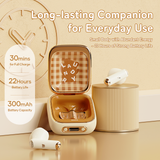  Tai nghe Không Dây TWS ROCK Retro Style New Version (Bluetooth v5.3, 22H, 300mAh Charging Case) 