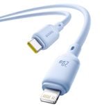  Cáp Sạc Nhanh Baseus Silky Series C to Lightning 20W (480Mbps) 