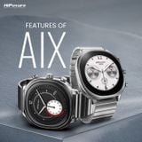  Đồng Hồ Thông Minh HiFuture AIX Premium Smartwatch (1.43 inch AMOLED, AI-Enhanced, Stainless Steel, Gorilla Glass) 