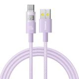  Cáp Sạc Nhanh USB to Type-C Baseus Display 2 100W (Digital Display, 480Mbps) 