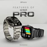 Đồng hồ thông minh HiFuture Ultra3 Pro (2.04inch AMOLED, Ai Enhanced Health Monitor, IP68, 7days Battery) 