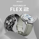  Đồng hồ thông minh HiFuture FLEX2 (1.39″ FHD, IP68, 10 Days, Health Tracking) 