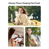  Quạt Cầm Tay AECOOLY Pocket 01 (3600rpm, 3 Speed Settings, Foldable & Compact, 17H, 2000mAh, 55 dB Low Noise) 