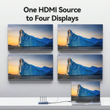  Bộ Chia HDMI Splitter 1 In 4 Out 4K VENTION AKF (4K@60Hz, HDR) 