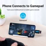  USB OTG Type-C to USB2.0 VENTION CDT (480Mbps, Male to Female, 3A) 