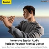  Tai Nghe Bluetooth Chống Ồn Chủ Động Baseus Bowie M2s True Wireless Bisa 3D ANC -48dB (Bluetooth 5.3, 30H, APP Control, No-delay  HD Stereo Gaming Earbuds) 