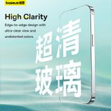  Kính Cường Lực Baseus Sapphire Series HD Tempered-Glass Screen Protector (with Built-in Dust Filter) for iP 15 