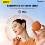  Tai Nghe Bluetooth Baseus AirNora 2 True Wireless Earphones Hybrid ANC Nhỏ Gọn Thời Trang (Bluetooth V5.3, 30h sử dụng, APP Control) 