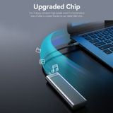 Box Đựng Ổ Cứng Di Động M.2 NVMe VENTION KPK (USB 3.1 Gen 2-C, with Heat Sink) 