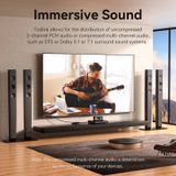  Dây cáp audio quang 90⁰ chất lượng cao VENTION BKD (Optical Fiber Braided Audio) 