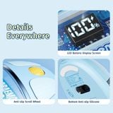  Chuột Không Dây ROCK Doraemon Comic Book Transparent (Bluetooth v5.0 + 2.4GHz) 
