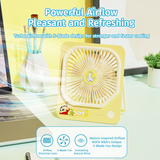  Quạt Để Bàn ROCK Crayon Shinchan Desk Fan (1200mAh, 4H) 