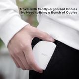  Hộp Cáp Sạc Đa Năng ROCK Multifunctional Storage Bracket Set (Tích Hợp Bộ Đầu chuyển, PD 60W) 