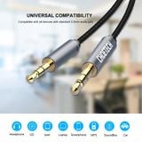  Cáp âm thanh AUX nối dài CHOETECH AUX001/AUX002 AUX3.5mm Male to Female Audio Cable (1.5m/2m) 