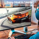  Cáp Chuyển Type-C to DP 8K Bi-Directional VENTION CRF (8K@60Hz, Cotton Braided) 