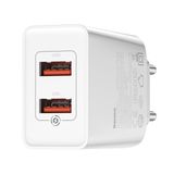  Cốc sạc nhanh Baseus Speed Mini 18W ( Dual USB, QC3.0/ PPS Quick Charger Support) 